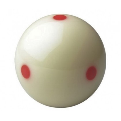 TV Pro Cup 6 Red Dots - 2.1/4" cue ball